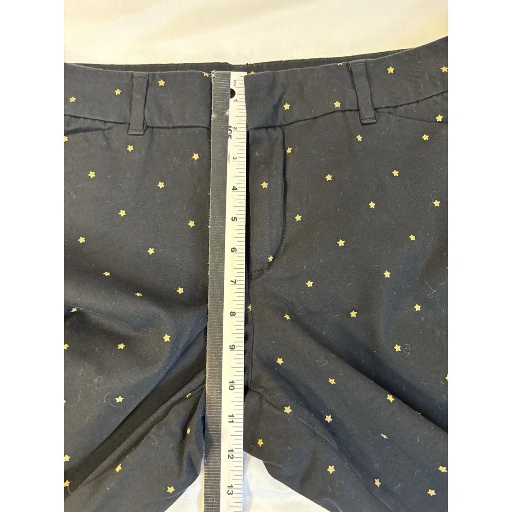 Faded Glory Women's 16 Black Gold Stars Pants Fairy Grunge Whimsigoth Witchy